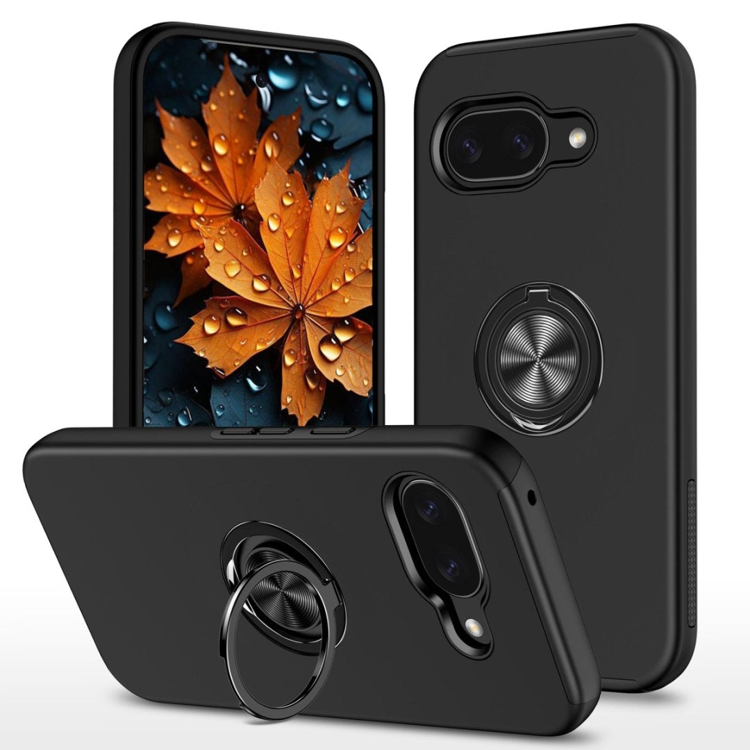 Hybrid Magnetic Invisible Ring Case for Google Pixel 9A Hybrid Magnetic Invisible Ring Case for Google Pixel 9A